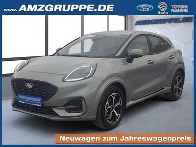 Neu Ford Puma ST-Line 125 PS (91 kW) 2025 Solar silver met SUV
