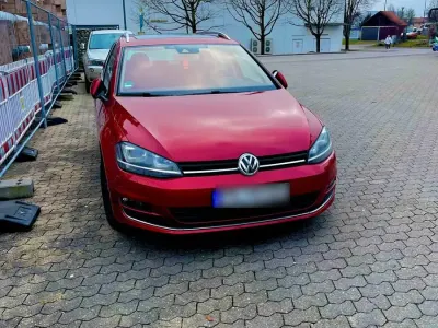 Gebraucht VW Golf VII Highline 150 PS (110 kW) 2013 Rot Kombi