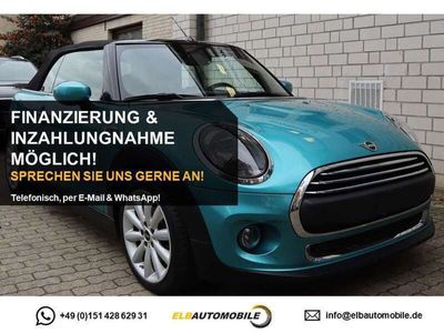 gebraucht Mini One Cabriolet 1.Hand/PDC/17Zoll/Caribbean Aqua met.