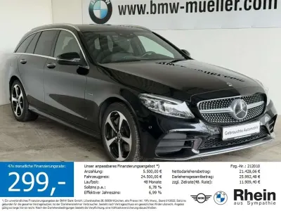Brugt Mercedes C300 AMG 194 HK (142 kW) 2020 Sort Stationcar