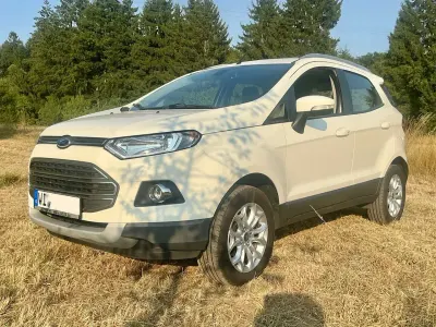 Gebraucht Ford Ecosport Titanium 122 PS (89 kW) 2015 Weiß SUV