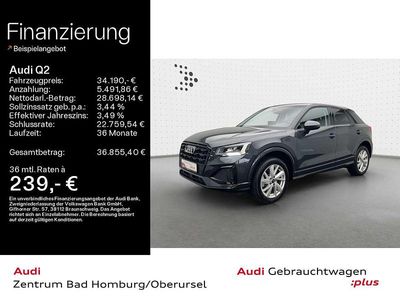 Begagnad Audi Q2 Advanced Plus 190 HK (139 kW) 2025 Grå SUV