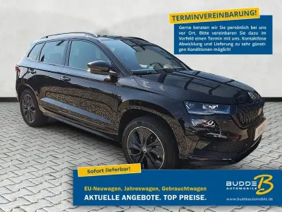 Neu Skoda Karoq SportLine 190 PS (139 kW) 2026 Steelgrau SUV