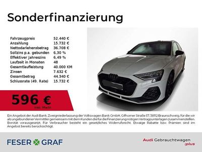 Gletscherweiß Gebraucht 2025 Audi S3 Business Limousine | 52.440 € (Teuer)