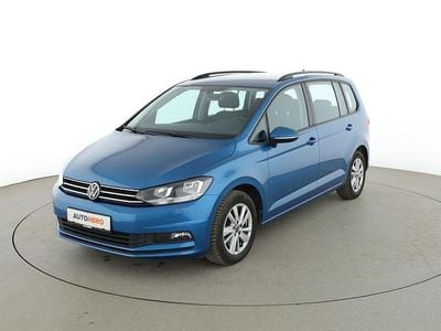 Gebraucht VW Touran Comfortline 150 PS (110 kW) 2021 Blau Van / Kleinbus