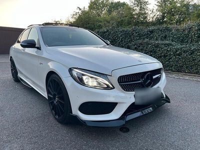 Usata Mercedes C43 AMG AMG 367 CV (269 kW) 2016 Bianco Berlina