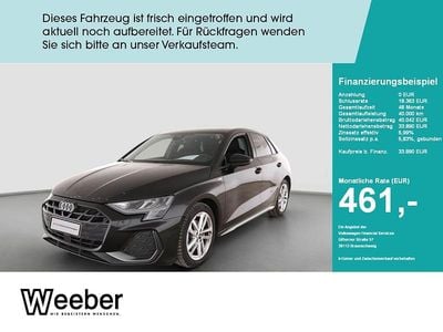 Second-hand Audi A3 S-Line 150 CP (110 kW) 2025 Negru Berlinǎ