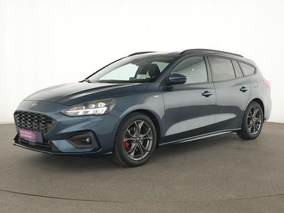 Gebraucht Ford Focus ST-Line 125 PS (91 kW) 2021 Chroma blau Kombi