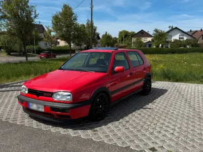 Gebraucht VW Golf III Edition 116 PS (85 kW) 1994 Rot Kleinwagen