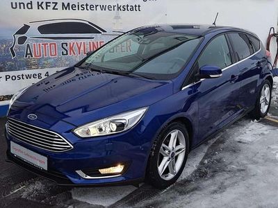 Używany Ford Focus Titanium 150 KM (110 kW) 2018 Niebieski Sedan/Limuzyna