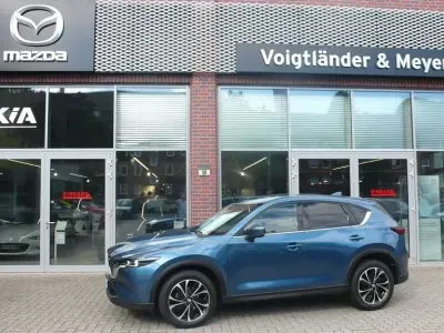Gebraucht Mazda CX-5 Sports-Line 194 PS (142 kW) 2022 Blau SUV