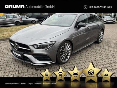 Gebraucht Mercedes CLA200 Shooting Brake AMG 163 PS (119 kW) 2021 Mountaingrau  met. Kombi