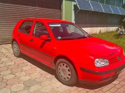 Gebraucht VW Golf IV 75 PS (55 kW) 1999 Rot Kleinwagen