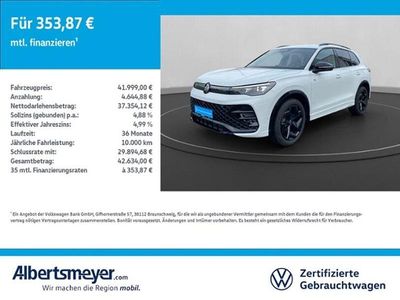Brugt VW Tiguan R-line 150 HK (110 kW) 2024 Hvid SUV