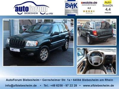 Gebraucht Jeep Grand Cherokee Limited 223 PS (164 kW) 1999 Gruen SUV