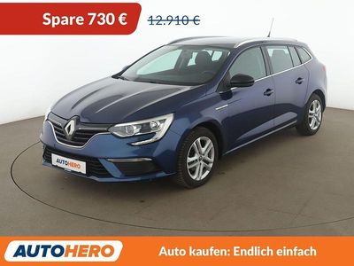 Gebraucht Renault Mégane GrandTour LIMITED 116 PS (85 kW) 2020 Blau Kombi