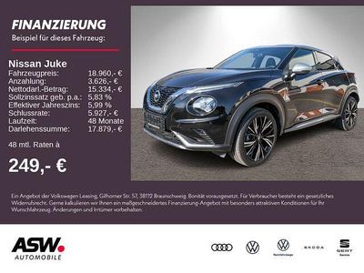 Gebraucht Nissan Juke 360º 114 PS (83 kW) 2021 Black p/silver m SUV