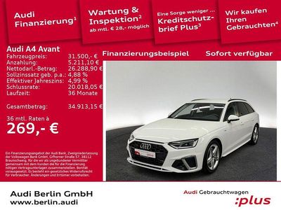 Ibisweiß Gebraucht 2022 Audi A4 Ambiente Kombi | 31.500 € (Guter Preis)