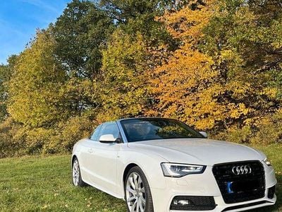 Gebraucht Audi A5 Cabriolet S-Line 177 PS (130 kW) 2014 Weiß Cabrio