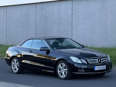 Second-hand Mercedes E250 204 CP (150 kW) 2010 Negru Cabrio