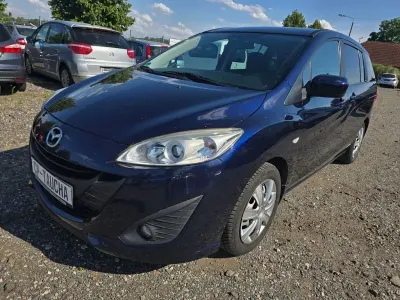 Gebraucht Mazda 5 Center-Line 150 PS (110 kW) 2011 Blau Van / Kleinbus