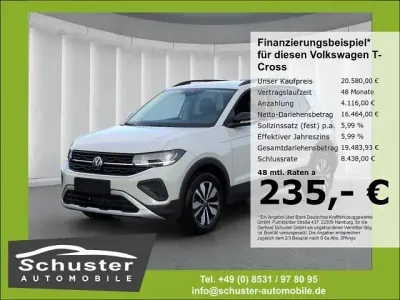 Second-hand VW T-Cross Goal 95 CP (69 kW) 2025 Gri SUV