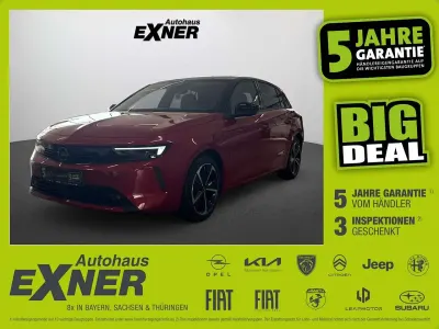 Gebraucht Opel Astra Elegance 110 PS (80 kW) 2023 Kardio rot / dach schwarz Kleinwagen