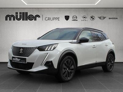 Gebraucht Peugeot e-2008 GT 100 kW (136 PS) 2022 Weiß SUV