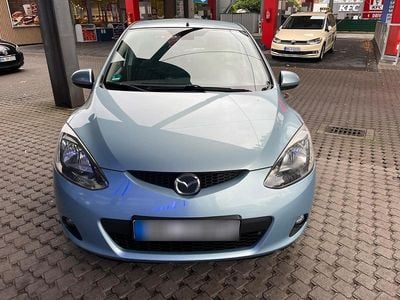 Gebraucht Mazda 2 50 PS (36 kW) 2008 Blau Kleinwagen