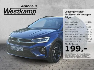 Brugt VW Taigo R-line 116 HK (85 kW) 2025 Blå SUV