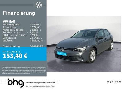 Gebraucht VW Golf VIII Life 110 PS (80 kW) 2022 Grau Limousine