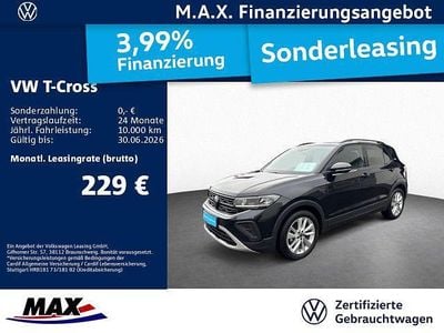 Usata VW T-Cross Goal 116 CV (85 kW) 2025 Nero SUV
