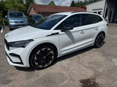 Gebraucht Skoda Enyaq iV SportLine 150 kW (204 PS) 2022 Weiß SUV