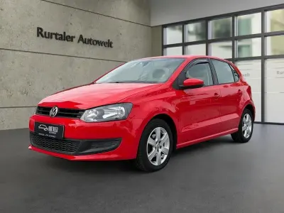 Gebraucht VW Polo Trendline 60 PS (44 kW) 2009 Rot Kleinwagen