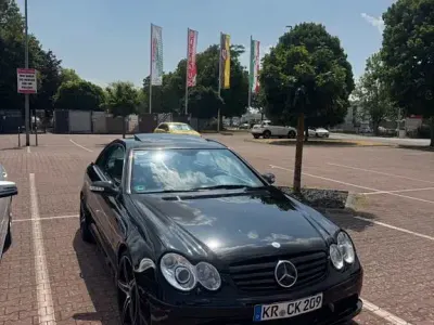 Gebraucht Mercedes CLK500 Avantgarde 306 PS (225 kW) 2002 Schwarz Coupé