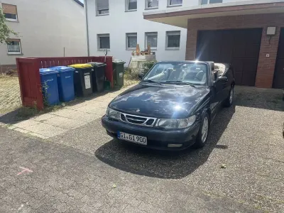 Gebraucht Saab 9-3 Cabriolet 150 PS (110 kW) 2002 Schwarz Cabrio