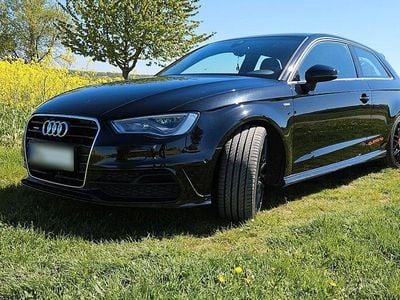 Brugt Audi A3 S-Line 179 HK (131 kW) 2014 Sort Sedan