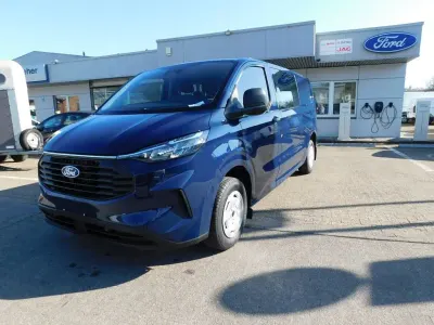 Nouvelle Ford Transit Custom 136 ch (100 kW) 2026 Bleue Monospace