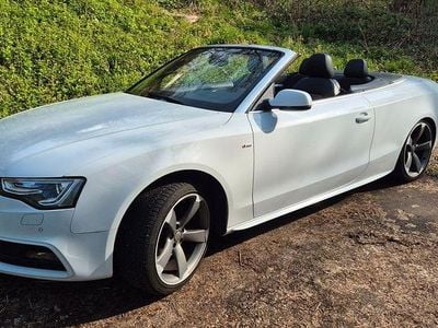 Gebraucht Audi A5 Cabriolet S-Line 170 PS (125 kW) 2012 Weiß Cabrio