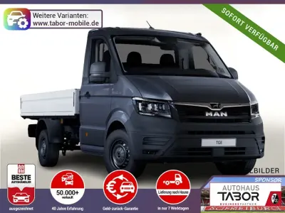 Neu MAN TGE 177 PS (130 kW) 2025 Grau Van