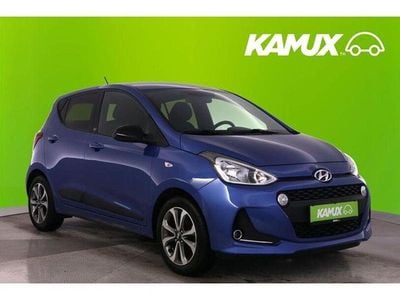 Gebraucht Hyundai i10 Passion 67 PS (49 kW) 2019 Blau Kleinwagen