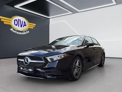 Gebraucht Mercedes A180 AMG line 136 PS (100 kW) 2022 Schwarz Limousine