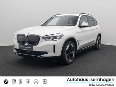 Gebraucht BMW iX3 Impressive 210 kW (286 PS) 2021 Mineralweiß  a96schwarz SUV