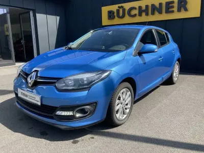 Gebraucht Renault Mégane III Initiale Paris 110 PS (80 kW) 2014 Blau Limousine