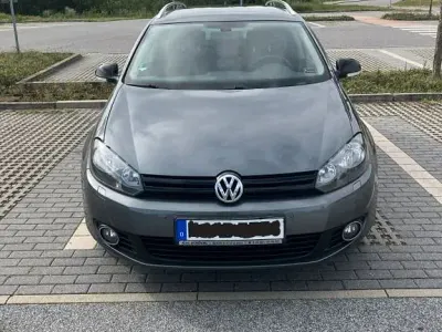 Gebraucht VW Golf VII Match 105 PS (77 kW) 2012 Grau Kombi