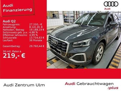 Gebraucht Audi Q2 Advanced Plus 150 PS (110 kW) 2023 Manhattangrau metallic SUV