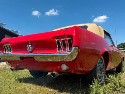 Gebraucht Ford Mustang 1967 Rot Cabrio