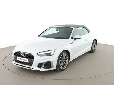 Gebraucht Audi A5 Cabriolet S-Line 2021 Weiß Cabrio