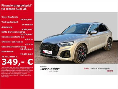 Gebraucht Audi Q5 S-Line 286 PS (210 kW) 2022 Silber SUV