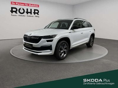 Gebraucht Skoda Kodiaq SportLine 200 PS (147 kW) 2022 Moonweiss perleffekt SUV